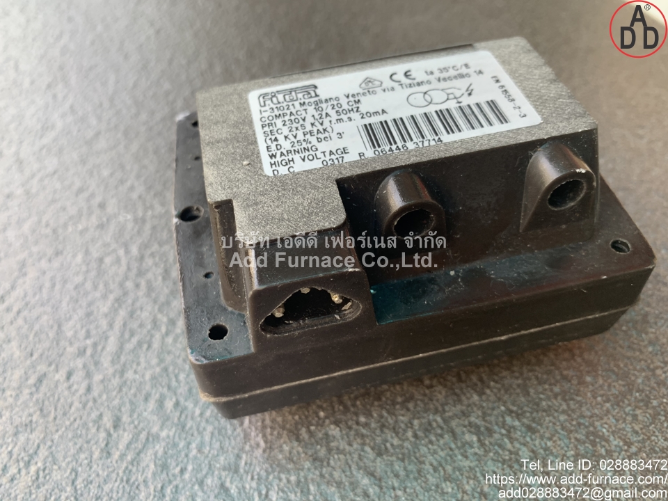 Fida Compact 10/20 CM ignition-transformer(7)